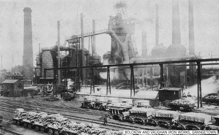 Bolckow and Vaughan Iron Works Grangetown 1907
